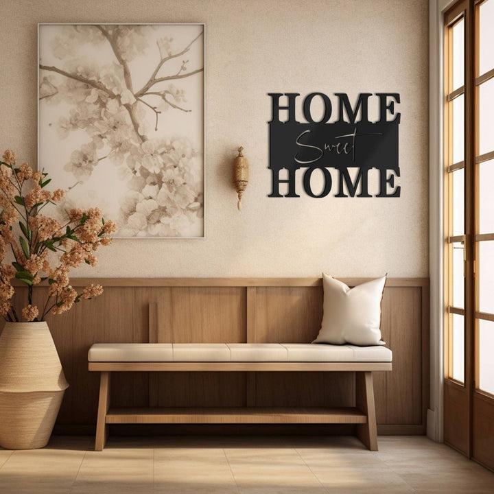 Schriftzug „Home Sweet Home" aus Acrylglas